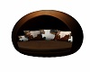 -FE- Cowhide Oval Couch