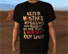 [JD] No Mistakes EMO Tee