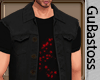 Colete Jeans Preto
