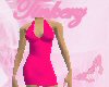 Hot pink halter