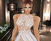 [ASP] Lace Silk Gown