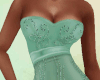 Mint Green Crystal Gown