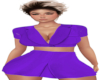 2Pc Tina Purple RL Fit