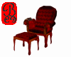 ReadingChair in Red
