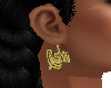 Gatti gold earrings