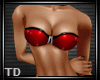 TD l Latex Red Bikini