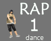 RAP 1 dance, slow 76 bpm