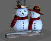 Z} Cute Snowman Couple