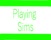 *G* Playing Sims Banner