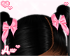 baby bow pink