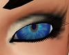 Unisex Blue Burst Eyes