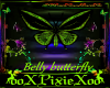 belly butterfly green