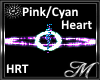 Pink/Cyan Neon Heart
