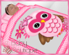 {liz} Baby Owl Blanket