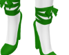 [L] Green Tied Heels