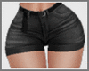 Black Denim Shorts RLS