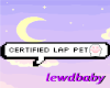 Certified Lap Pet 2♥