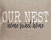 Our Nest Accent Pillow