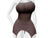 brown bella dress rll