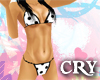 Cry - Dot White Bikini