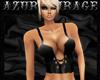 Black Latex Tank Top