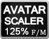 125% Avatars Resize