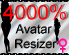 *M* Avatar Scaler 4000%