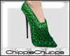 Green & Lace AnklePumps