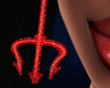 😈 Devil Earrings Red