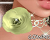 Spring Rose Choker -Mint
