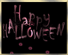 Happy ~ Halloween Sign