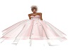 Pink & White Ball Gown