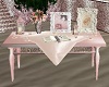 Wedding Pink Gbook Table