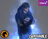 Blue Fire Aura