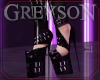 [GREY]Sexy Belted Heel