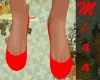 M♡ Red flats