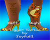 Tigger Both legs tat