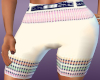 JL Cream Striped Shorts