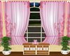 Baby Pink Curtains