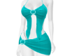 Ocean blue dress