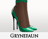 Green & B heels nylons 2