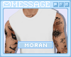 M| White Tank & Tattoos