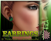 !! St. Patrick's Earring