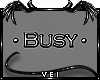 v. Busy: Simple Sign