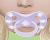 Child Summer Purple Paci