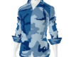 Blue Camouflage Shirt