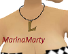 Necklaces lettera L