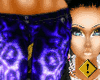 !Chk! BLUE Leopard Jeans