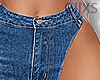 @Jeans Long Skirt