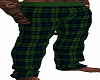 Green Blue Plaid Pajamas